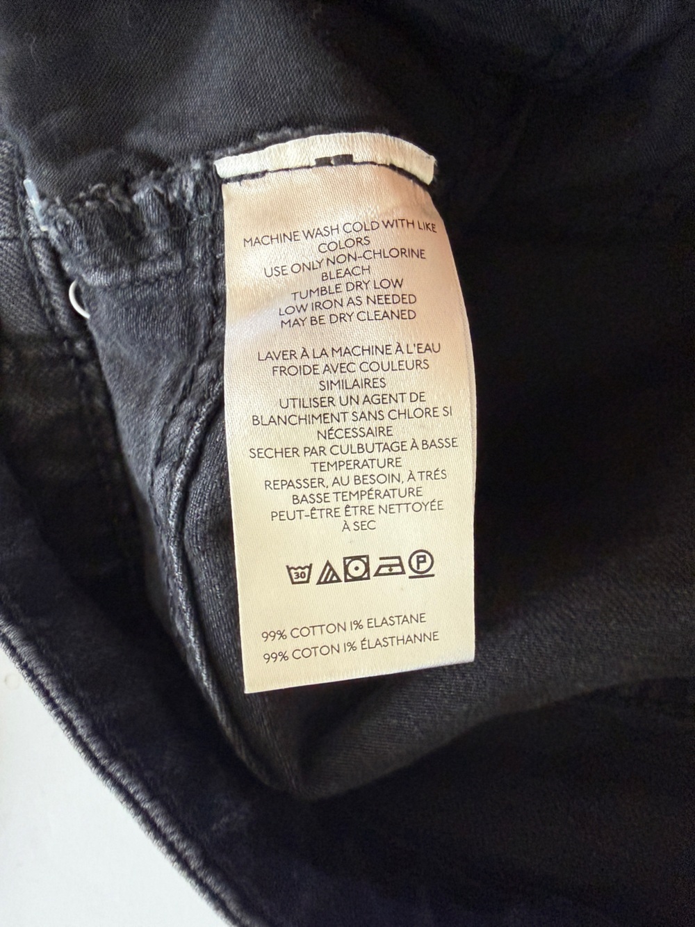Anthropologie Pilcro black denim wide leg wide cuff jeans size 29 petite NWT - Picture 8 of 10